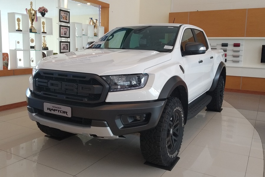 Ford Ranger Raptor Màu Trắng Tại Ford Hà Đông