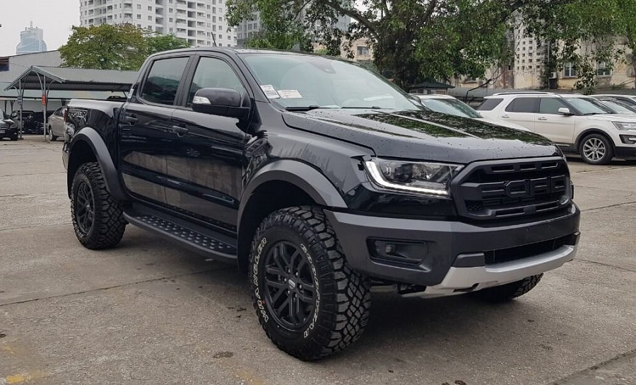 Ford Ranger Raptor Màu Đen 2021 Tại Ford Hà Đông