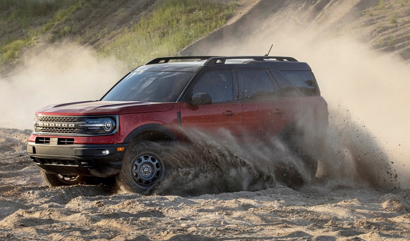 Ford Bronco 2021 màu đỏ