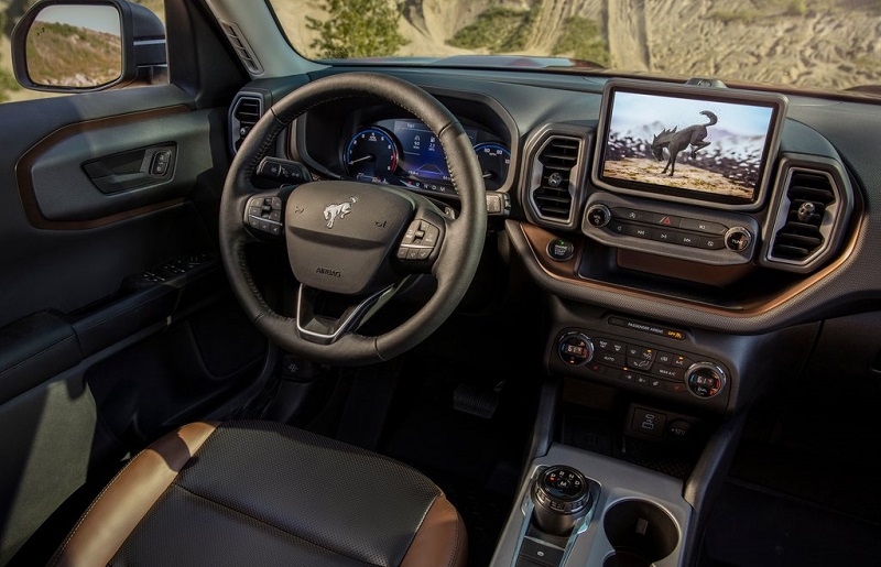 Ford Bronco 2021 Nội thất tap lô thiết kế mới