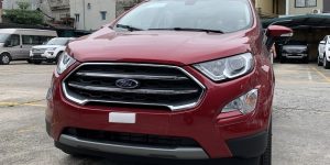 ford Ecosport Titanium 1.0L Ecoboost 2021 2022 màu đỏ tại ford hà đông