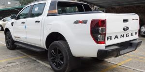 Hình ảnh Ford Ranger Wildtrak Màu trắng tại Ford Hà Đông