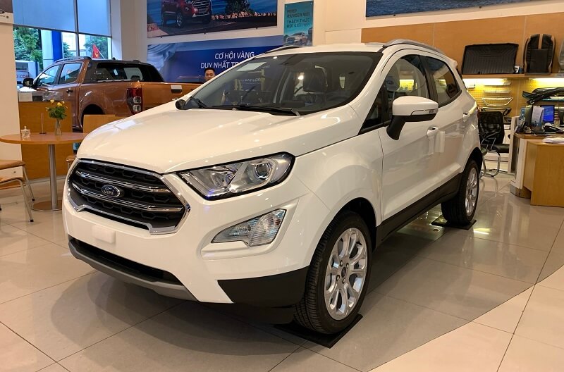 xe ford Ecosport Titanium 1.5L 2021 2022 màu trắng tại ford hà đông