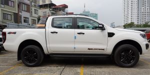 Hình ảnh Ford Ranger Wildtrak Màu trắng tại Ford Hà Đông