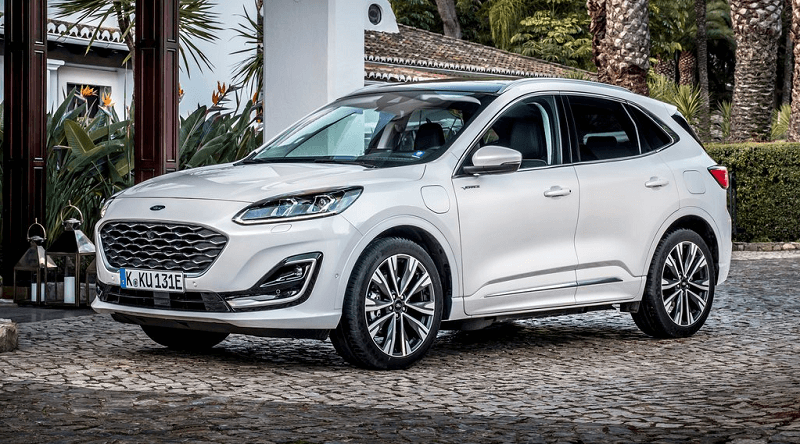 ford kuga mới 2022 màu trắng tại ford thăng long
